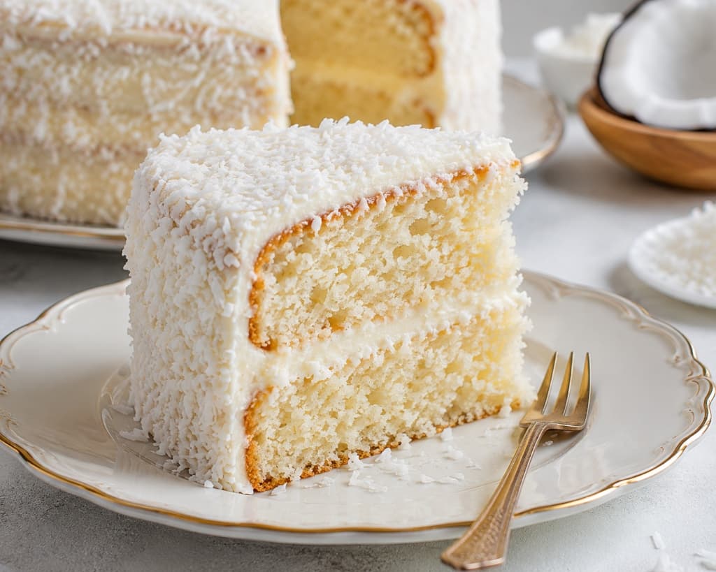 Moist Coconut Cake