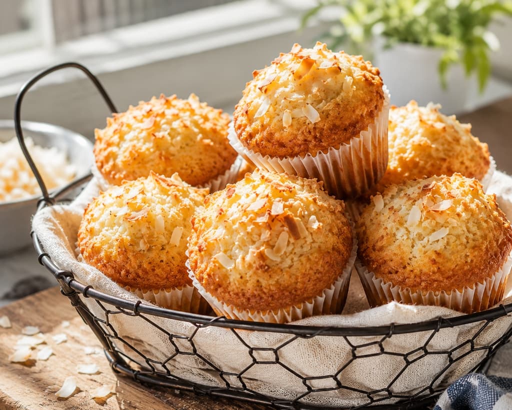 Morning Coconut Muffins